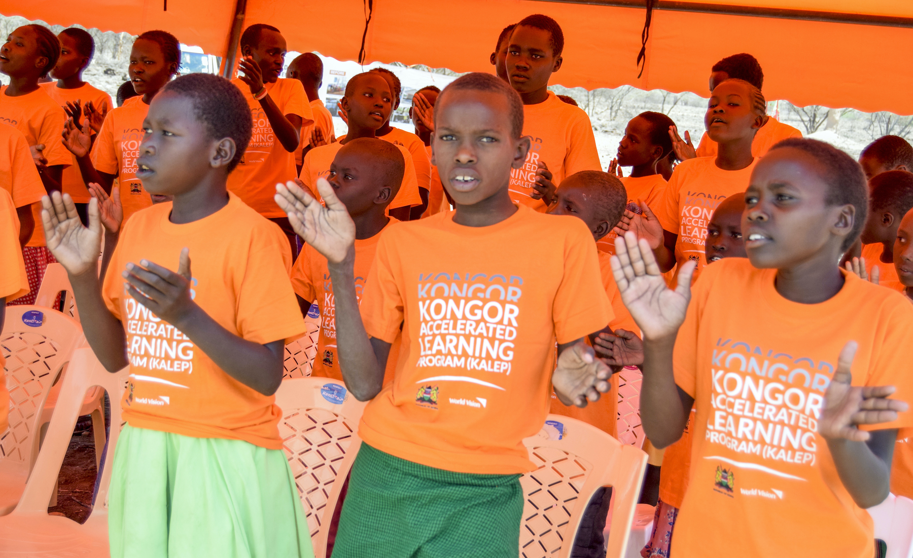 Accelerated learning programme gives out of school children an